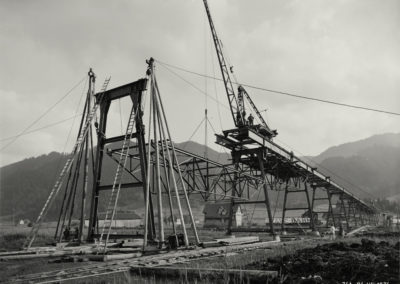Arbeit am Viadukt
