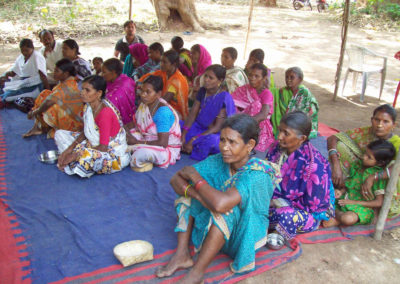 Schulung der indigenen Bevölkerungen (Adivasi)