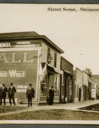 Strassenszene, Steinauer, Nebraska