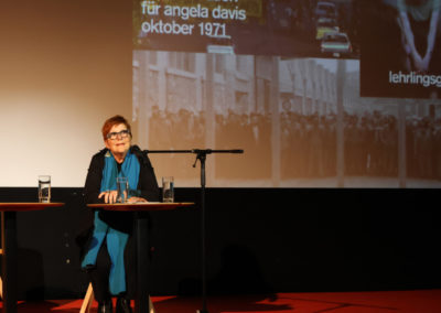 Cécile Bühlmann im Kino Cineboxx, Einsiedeln