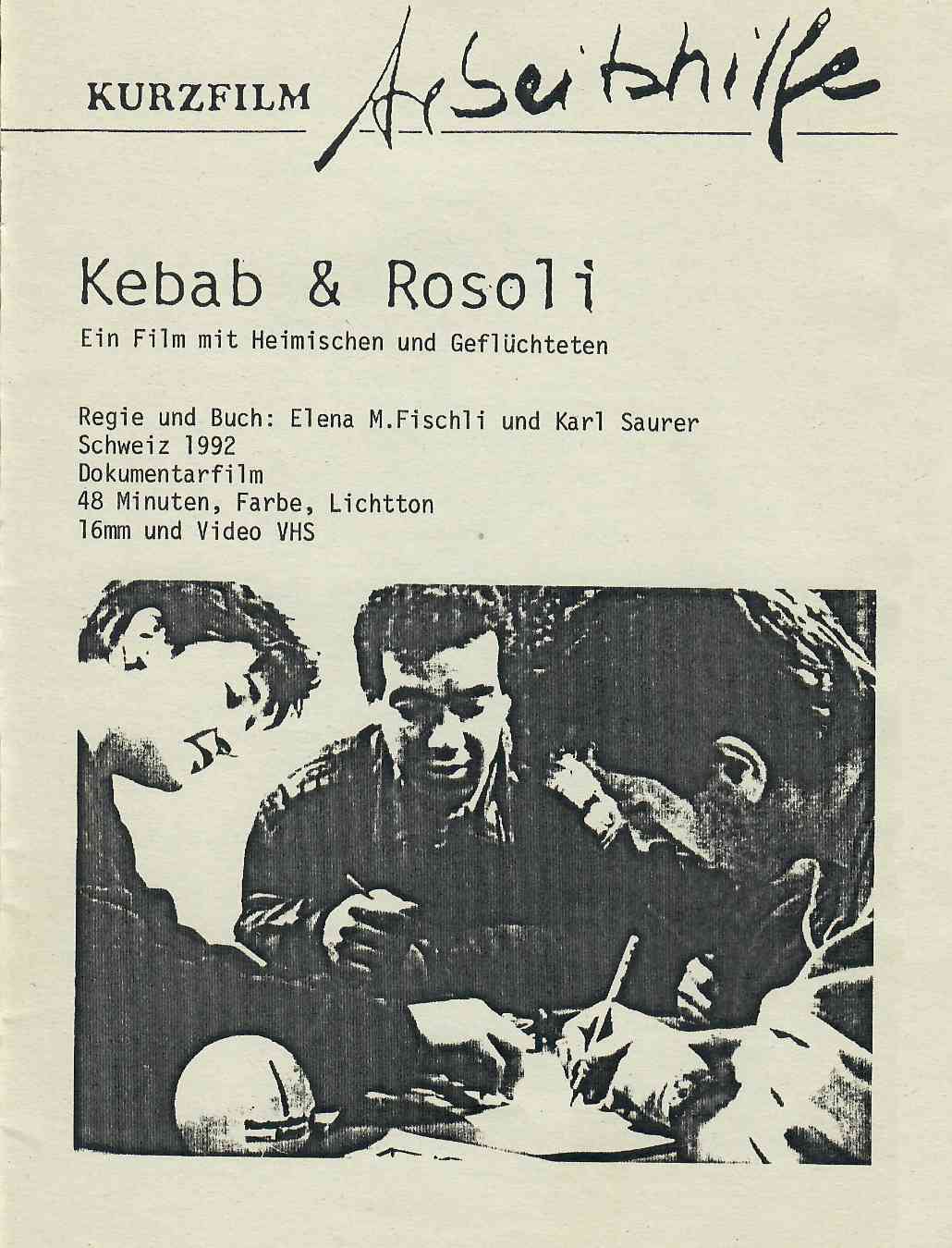 Arbeitshilfe Kebab & Rosoli - Ein Film mit Heimischen und Geflüchteten